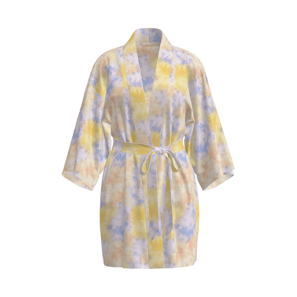 T/Banboo Rayon/S Pigment Print Drop-ac RIB